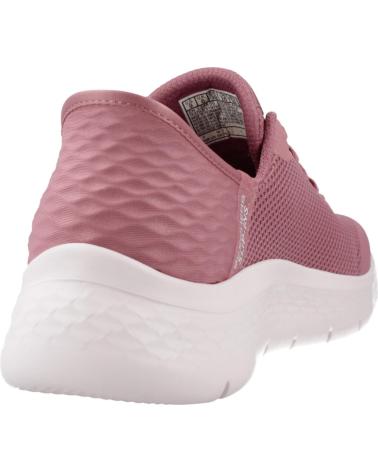 SKECHERS GO WALK FLEX SLIP-INS SAPATILHAS ROSA ROSA