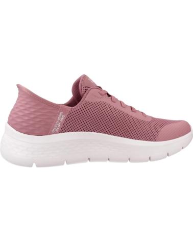 SKECHERS GO WALK FLEX SLIP-INS SAPATILHAS ROSA ROSA