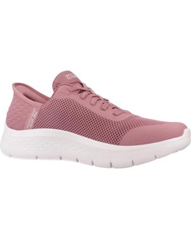 SKECHERS GO WALK FLEX SLIP-INS SAPATILHAS ROSA ROSA