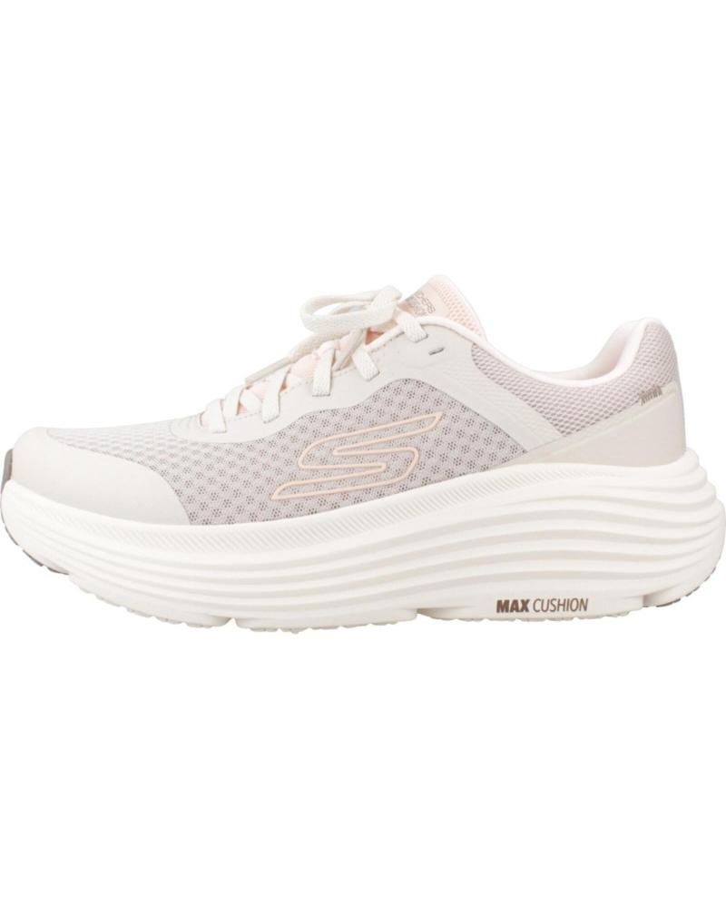 SKECHERS MAX CUSHIONING ENDEA 129470 BEIGE NATURE FEMME BEIGE