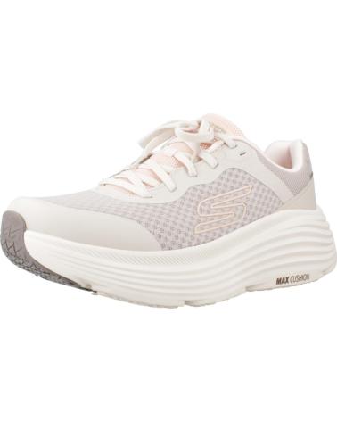 SKECHERS MAX CUSHIONING ENDEA 129470 BEIGE NATURE FEMME BEIGE