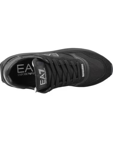 EMPORIO ARMANI ZAPATILLAS HOMBRE MODELO 7X000341 COLOR NEGRO MZ186