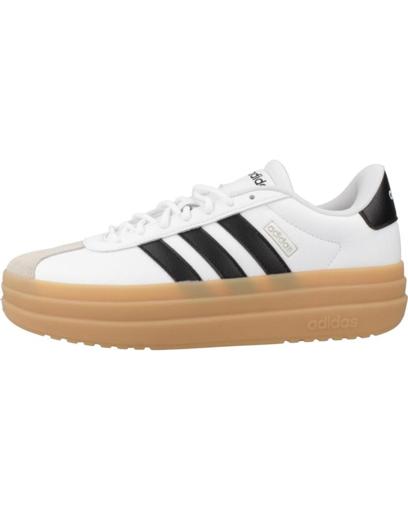 ADIDAS ZAPATILLA SNEAKER WOMAN COURT BOLD I25 NEGRO NEGRO AD BLANCO