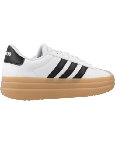 ADIDAS ZAPATILLA SNEAKER WOMAN COURT BOLD I25 NEGRO NEGRO AD BLANCO