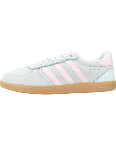 ADIDAS BREAKNET SLEEK - FREIZEIT-SNEAKER HELLBLAU/ROSA MIT KARAMELSOHLE VARIOS COLORES