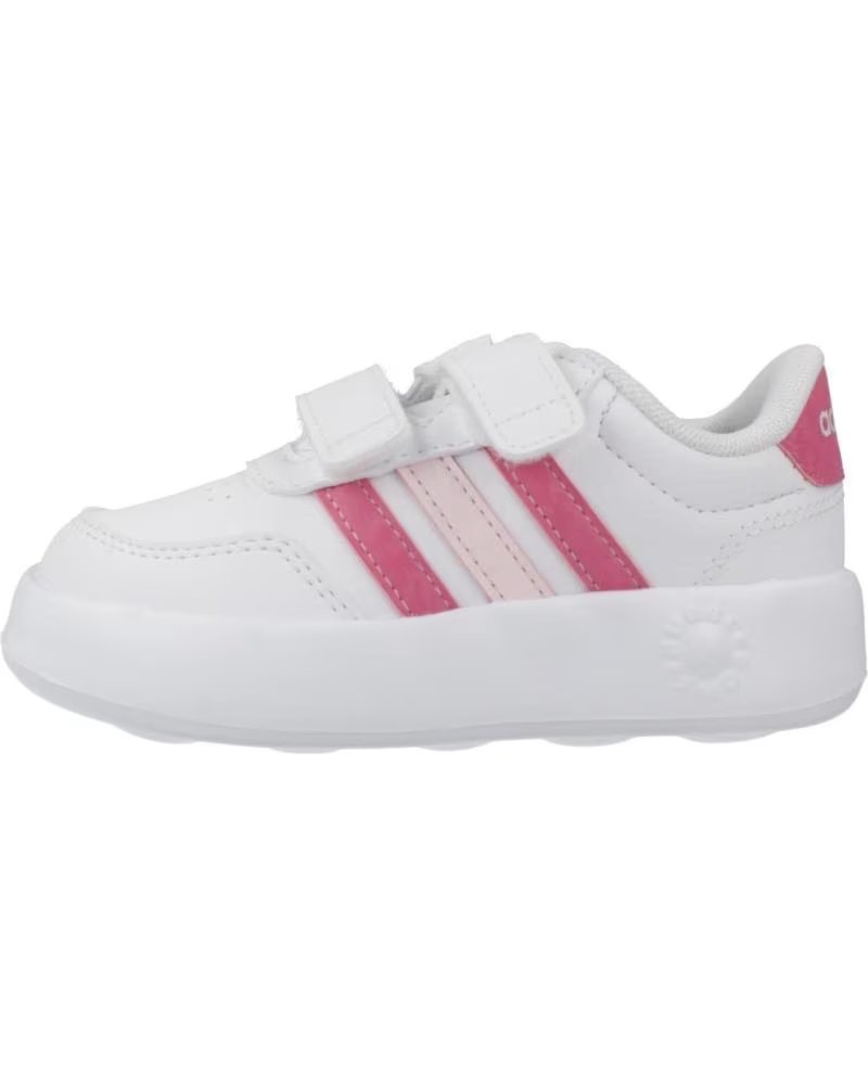 ADIDAS SCARPE BREAKNET 3.0 CF I BIANCHE E ROSA WHITE