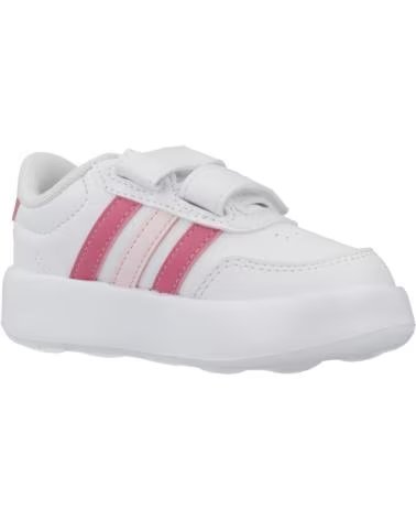 ADIDAS SCARPE BREAKNET 3.0 CF I BIANCHE E ROSA WHITE