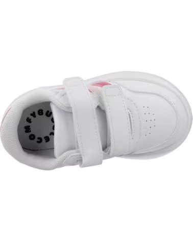 ADIDAS SCARPE BREAKNET 3.0 CF I BIANCHE E ROSA WHITE