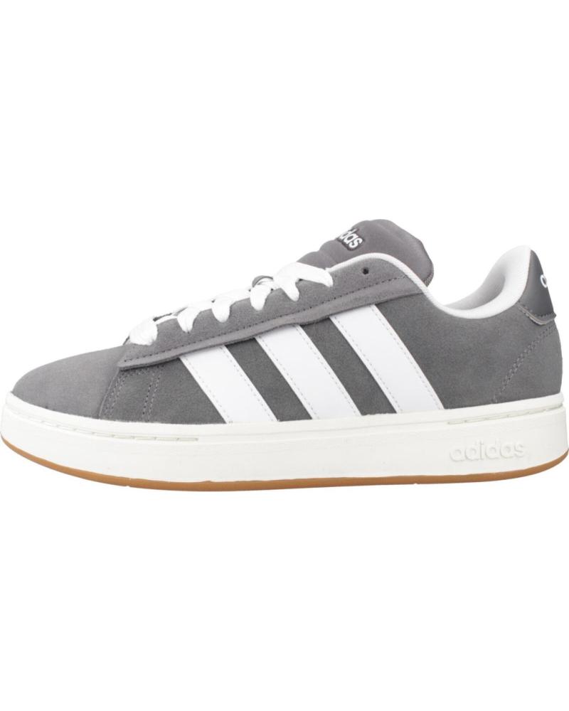 ADIDAS ZAPATILLAS HOMBRE MODELO GRAND COURT ALPHA COLOR GRIS GREY