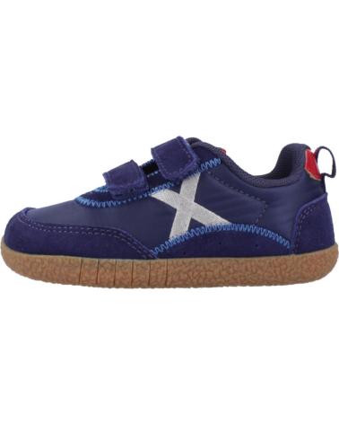 MUNICH BABY KODA 19 BLU MARINO GRIGIO ARGENTO - SCARPE CASUAL SPORTIVE BAMBINO (RIF. 8028019) 19 AZUL