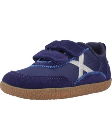 MUNICH BABY KODA 19 MARINEBLAU GRAU SILBER - LÄSSIGE SPORTSCHUHE FÜR JUNGEN (ART.-NR. 8028019) 19 AZUL