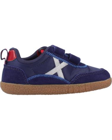 MUNICH BABY KODA 19 MARINEBLAU GRAU SILBER - LÄSSIGE SPORTSCHUHE FÜR JUNGEN (ART.-NR. 8028019) 19 AZUL