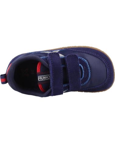 MUNICH BABY KODA 19 MARINEBLAU GRAU SILBER - LÄSSIGE SPORTSCHUHE FÜR JUNGEN (ART.-NR. 8028019) 19 AZUL