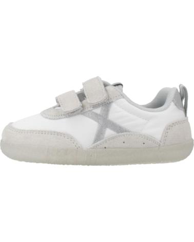 MUNICH BABY KODA 20 BRANCO CINZA PRATA - SAPATILHAS CASUAIS DESPORTIVAS MENINO (REF. 8028020) NAN