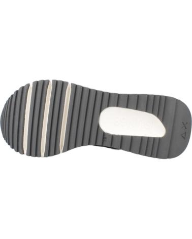 SUN68 SCARPE DA GINNASTICA BIG STARGIRL MIX MATERIAL SCPZ45221 NERO NERO