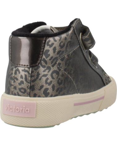VICTORIA BASKETS TRIBU TIRAS 1065197V IMPRIMÉ ANIMAL MÉTALLISÉ ANTHRACITE ANTRCT