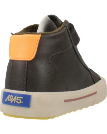 SNEAKERS ALTE VICTORIA TRIBU 1065198V KAKI CON FASCIA ELASTICA EFFETTO PELLE KAKI