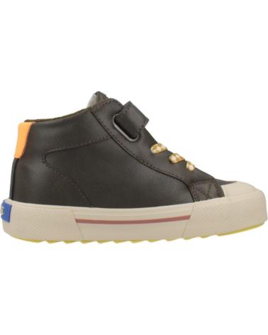 SNEAKERS ALTE VICTORIA TRIBU 1065198V KAKI CON FASCIA ELASTICA EFFETTO PELLE KAKI