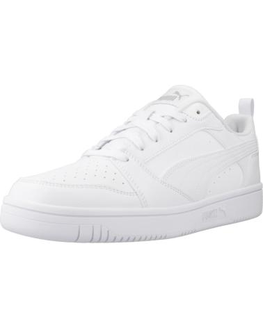 PUMA ZAPATILLAS HOMBRE MODELO REBOUND V6 LOW COLOR BLANCO WHITE