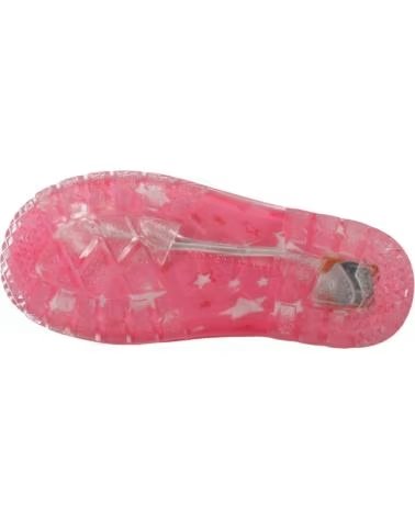 CHICCO WOSH RAIN BOOTS MODEL 100 - PINK WITH STAR PATTERN 100