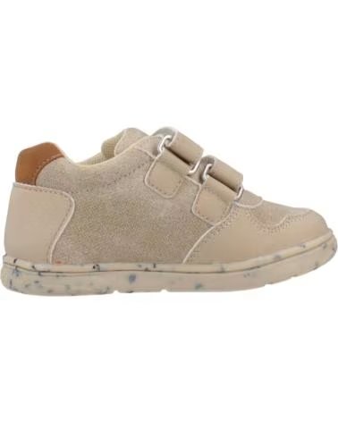 ZAPATILLAS CHICCO GHIMAS BEIGE CON DETALLES AZULES Y CIERRE DE VELCRO 400