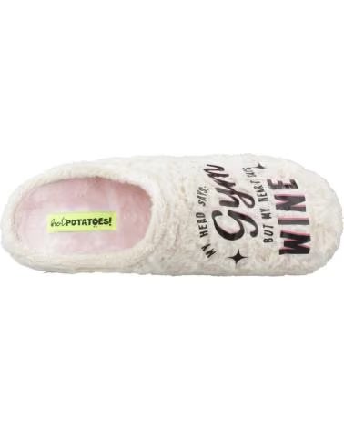 PANTOFOLE HOT POTATOES BLANTYRE 76955 OFFWHT