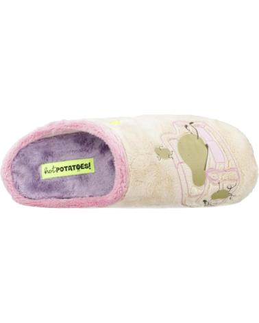 PANTOUFLES HOT POTATOES SCANLON 76959 BEIGE BEIG