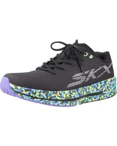 SKECHERS GO RUN RAZOR 5 ZAPATILLAS DE RUNNING NEGRO MUJER BKMT
