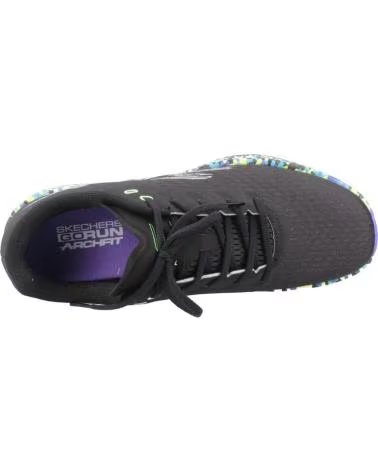 SKECHERS GO RUN RAZOR 5 ZAPATILLAS DE RUNNING NEGRO MUJER BKMT
