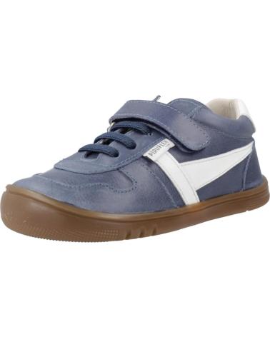 PIRUFIN SPORTLICHE SNEAKERS PIRUFLEX PF197 MIT KLETTVERSCHLUSS HIMMELBLAU IRIS