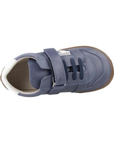 PIRUFIN SPORTLICHE SNEAKERS PIRUFLEX PF197 MIT KLETTVERSCHLUSS HIMMELBLAU IRIS