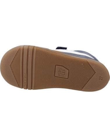 PIRUFIN SPORTLICHE SNEAKERS PIRUFLEX PF197 MIT KLETTVERSCHLUSS HIMMELBLAU IRIS