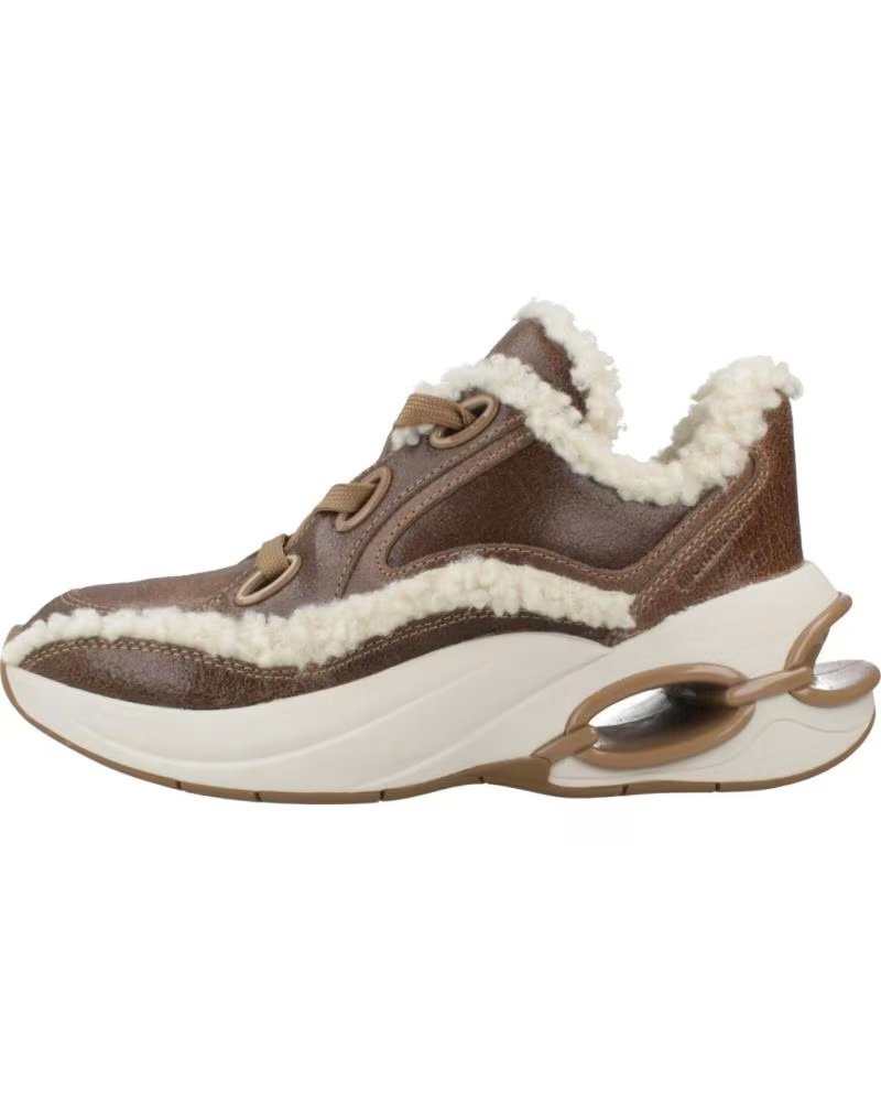 MICHAEL KORS TONI TRAINER SNEAKERS BROWN 297 297