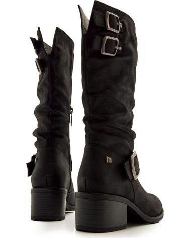 MTNG STIEFEL 54663 SCHWARZ MIT ZIERSCHNALLEN NEGRO