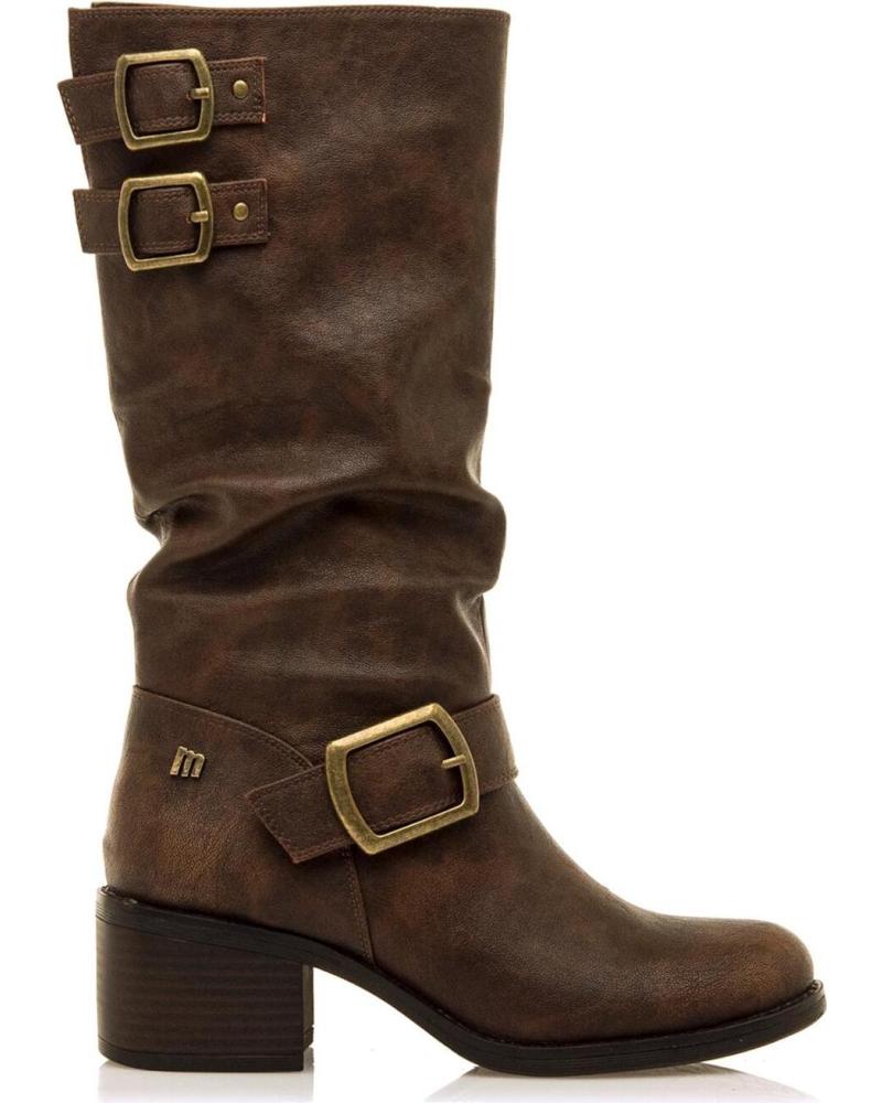 MTNG STIEFEL 54663 BRAUN MIT ZIERSCHNALLEN MARRóN