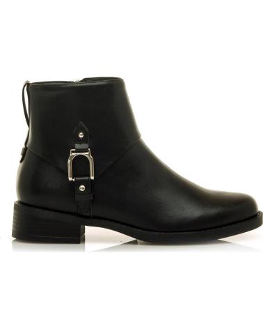 BOTA CHELSEA MARIA MARE 63611 NEGRA CON HEBILLA DECORATIVA NEGRO