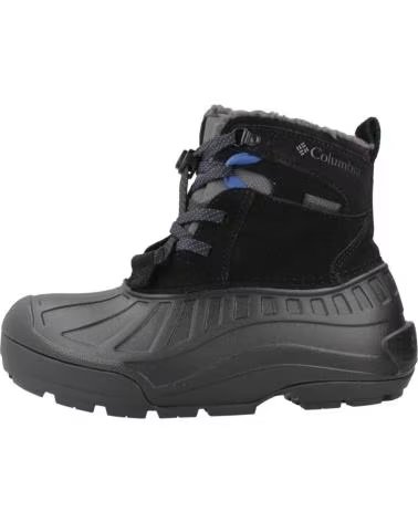 COLUMBIA BOTAS BOTAS POWDERBUG ALPINE WATERPROOF NEGRO ASFALTO EN NEGRO PARA NINOS UNISEX INFANTIL