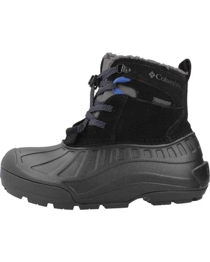 COLUMBIA BOTAS BOTAS POWDERBUG ALPINE WATERPROOF NEGRO ASFALTO EN NEGRO PARA NINOS UNISEX INFANTIL