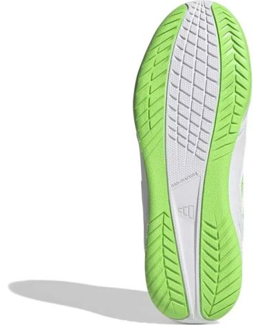 ADIDAS SUPER SALA III FUTSAL SHOES WHITE FLUORESCENT GREEN VERDE FLUOR