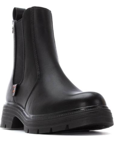 REFRESH STIVALETTO CHELSEA MOTOCICLISTA NERO 173026 NEGRO