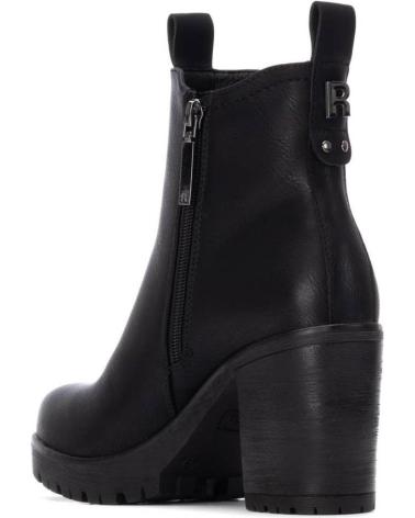 STIVALETTO REFRESH CASUAL 173200 NERO CON TACCO E PLATEAU NEGRO