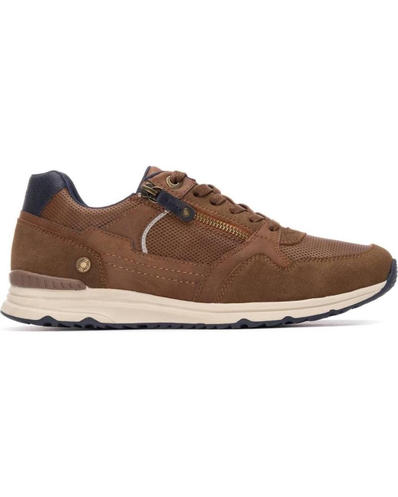 REFRESH 172900 02 FREIZEIT-SNEAKER MIT REISSVERSCHLUSS - CAMEL CAMEL