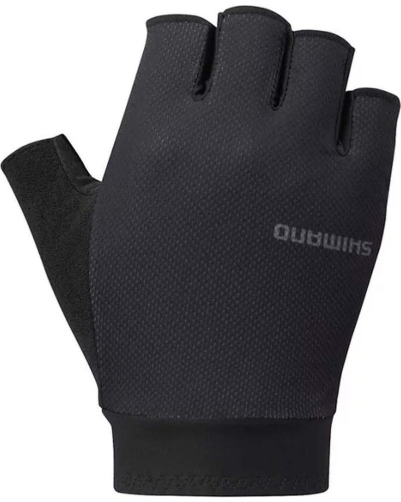 LUVAS DE CICLISMO SHIMANO DEDO CURTO PRETAS NEGRO
