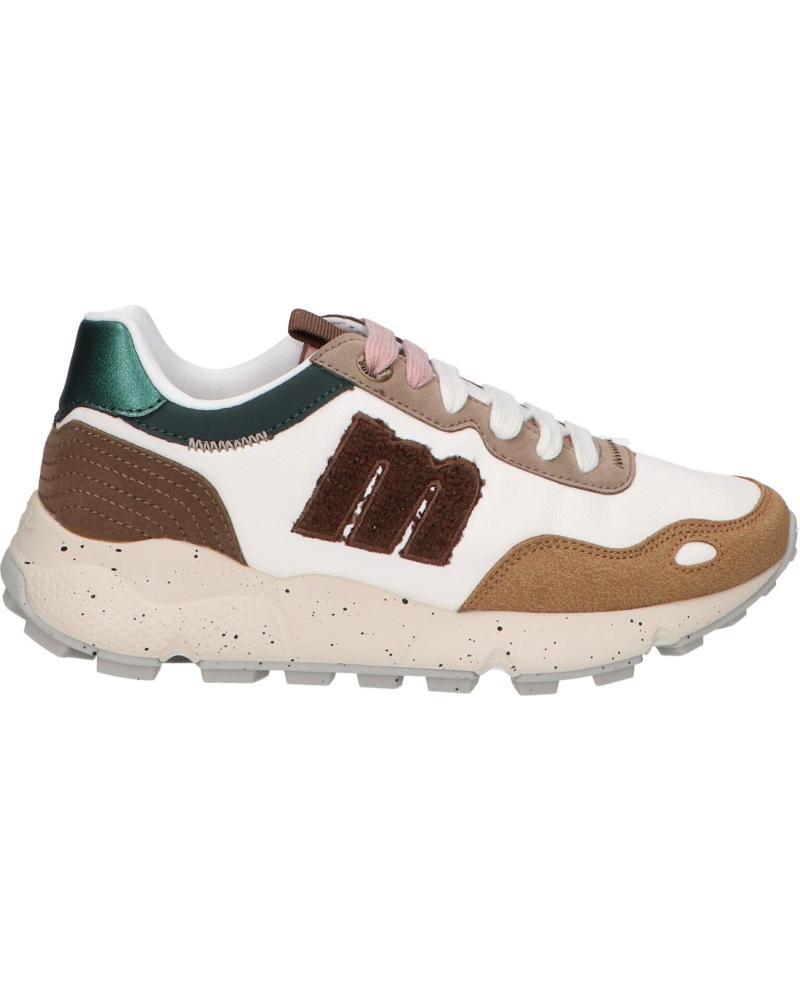 Sneaker-De-Mujer-MTNG-SNEAKER MTNG 60885 MURRI WEISS BRAUN-C58495---MURRI-BLANCO---LOTTOS-MARRON