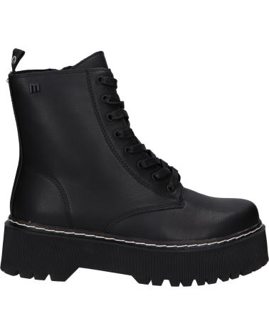 BOTINS MILITARES MTNG COM PLATAFORMA E ATACADORES 50176 PRETOS C52446 - GUANSHUN NEGRO