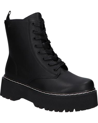 BOTINS MILITARES MTNG COM PLATAFORMA E ATACADORES 50176 PRETOS C52446 - GUANSHUN NEGRO
