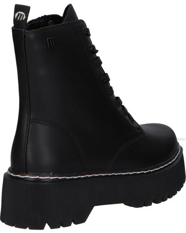 BOTINS MILITARES MTNG COM PLATAFORMA E ATACADORES 50176 PRETOS C52446 - GUANSHUN NEGRO