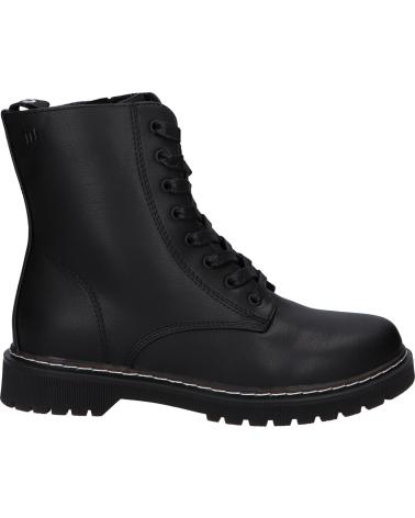 MTNG BOTINES PLANOS MUJER MUSTANG 54164 NEGRO