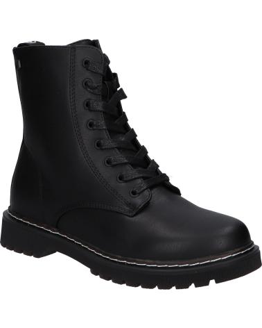 MTNG BOTINES PLANOS MUJER MUSTANG 54164 NEGRO