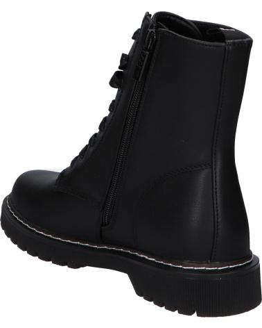 MTNG BOTINES PLANOS MUJER MUSTANG 54164 NEGRO